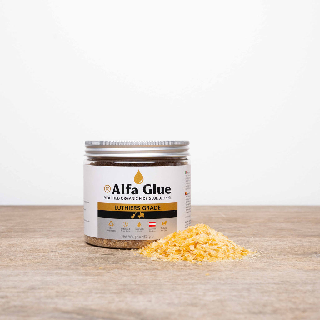 Hide Glue,Organic Animal Glue/ Hautleim/ Technical Gelatine 320 Bloom grade Luthiers (450g)
