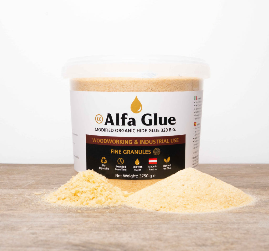 Hide Glue ,Organic Animal Glue/ Hautleim/ Technical Gelatine 320 Bloom grade/Fine-Grain for woodworking