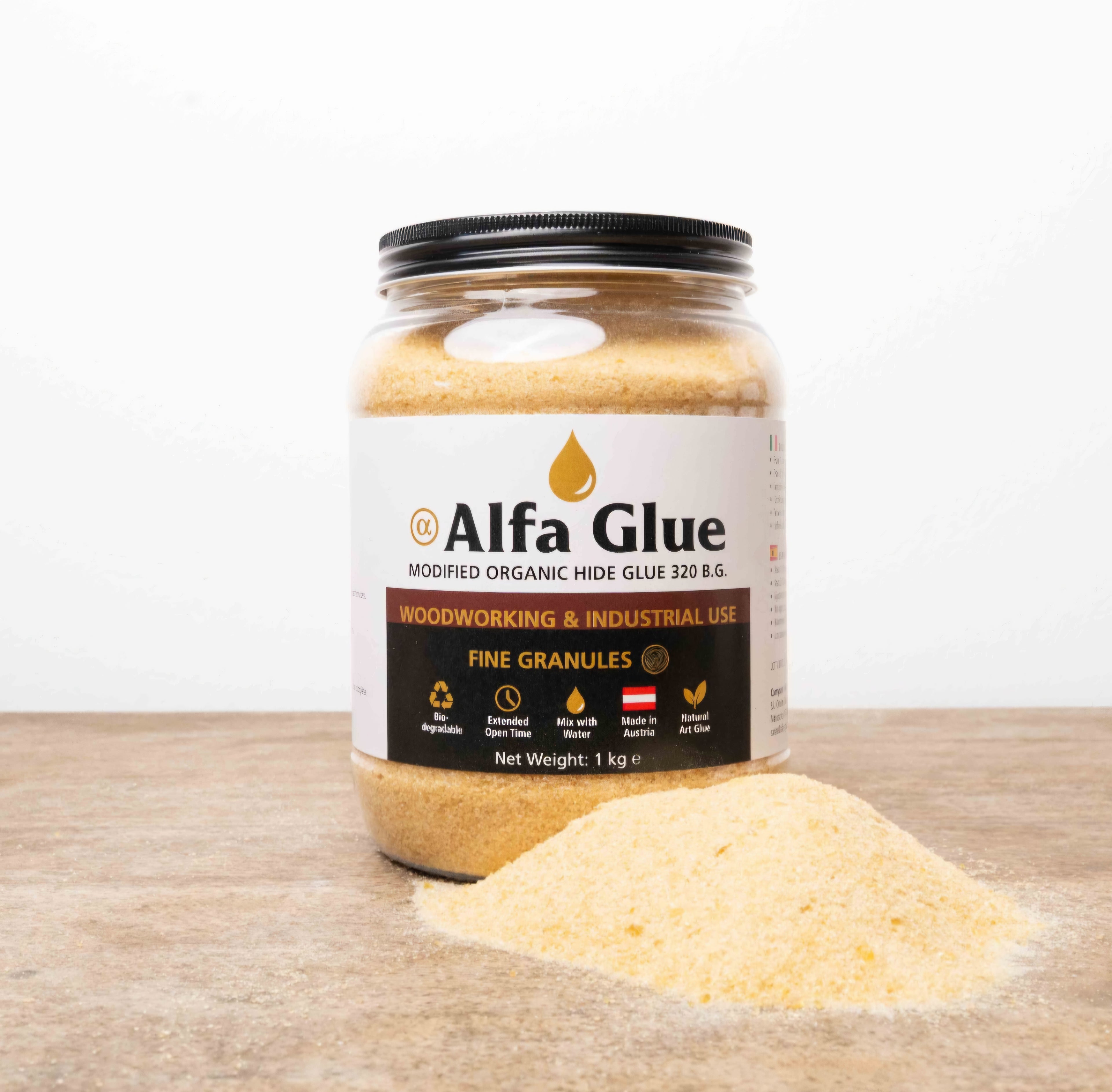 Organic animal glue /natural Hide Glue,woodworking adhesivs,“B2B glue supplier Europe”.