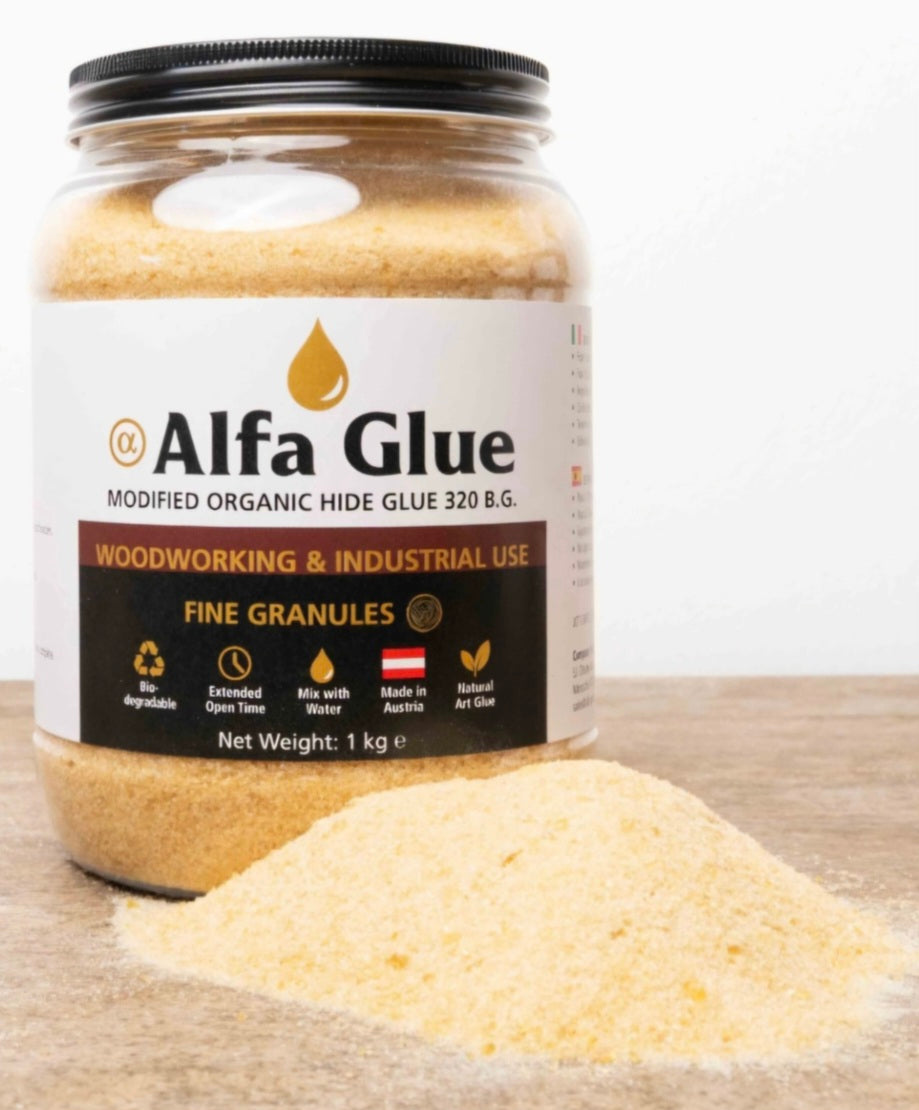 Hide Glue ,Organic Animal Glue/ Hautleim/ Technical Gelatine 320 Bloom grade/Fine-Grain for woodworking